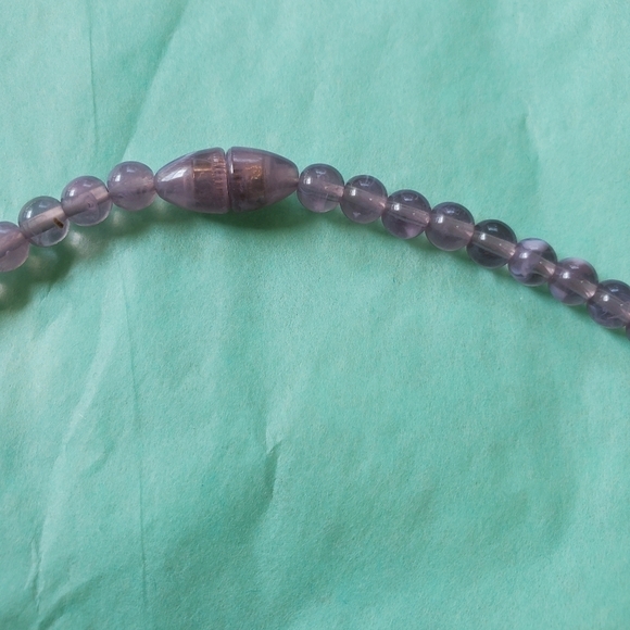 Vintage sterling silver multi Gemstone bracelet with a bundle - Picture 4 of 8